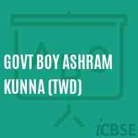 Govt Boy Ashram Kunna (Twd) Primary School Logo