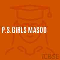 P.S.Girls Masod Primary School Logo