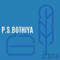 P.S.Bothiya Primary School Logo