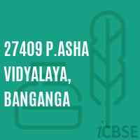 27409 P.Asha Vidyalaya, Banganga Middle School Logo