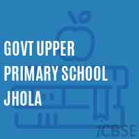 Govt Upper Primary School Jhola Logo