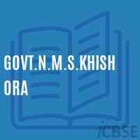 Govt.N.M.S.Khishora Middle School Logo