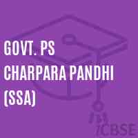 Govt. Ps Charpara Pandhi (Ssa) Primary School Logo