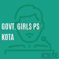 Govt. Girls Ps Kota Primary School Logo