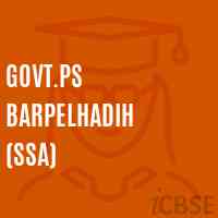 Govt.Ps Barpelhadih (Ssa) Primary School Logo