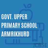 Govt. Upper Primary School Armrikhurd Logo