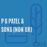 P G Patel & Sons (Non Gr) Middle School Logo