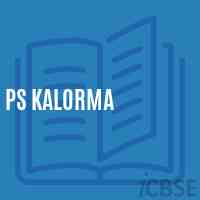 Ps Kalorma Primary School Logo