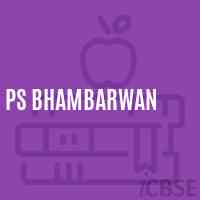 Ps Bhambarwan Primary School Logo