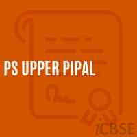 Ps Upper Pipal Primary School Logo