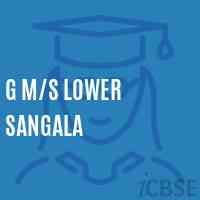 G M/s Lower Sangala Middle School Logo