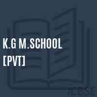 K.G M.School [Pvt] Logo