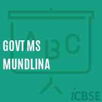 Govt Ms Mundlina Middle School Logo