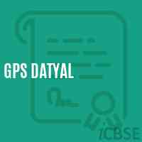 Gps Datyal Primary School Logo