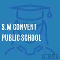 S.M Convent Public School Logo