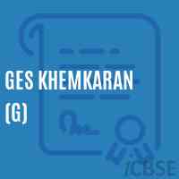 Ges Khemkaran (G) Primary School Logo
