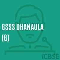 Gsss Dhanaula (G) High School Logo