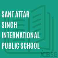 Sant Attar Singh International Public School Logo