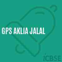Gps Aklia Jalal Primary School Logo