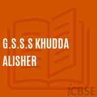 G.S.S.S Khudda Alisher Senior Secondary School Logo
