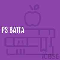 Ps Batta Primary School Logo