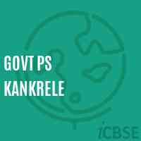 Govt Ps Kankrele Primary School Logo
