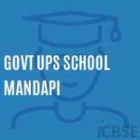 Govt Ups School Mandapi Logo
