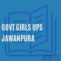 Govt Girls Ups Jawanpura Middle School Logo