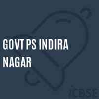 Govt Ps Indira Nagar Primary School Logo