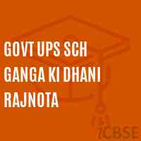 Govt Ups Sch Ganga Ki Dhani Rajnota Middle School Logo