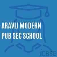 Aravli Modern Pub Sec School Logo