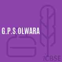 G.P.S.Olwara Primary School Logo