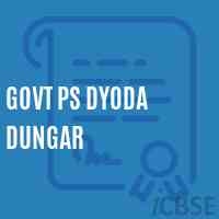 Govt Ps Dyoda Dungar Primary School Logo