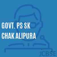 Govt. Ps Sk Chak Alipura Primary School Logo