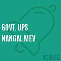 Govt. Ups Nangal Mev Middle School Logo