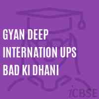 Gyan Deep Internation Ups Bad Ki Dhani Middle School Logo