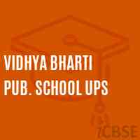 Vidhya Bharti Pub. School Ups Logo