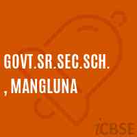 Govt.Sr.Sec.Sch., Mangluna High School Logo