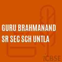 Guru Brahmanand Sr Sec Sch Untla Senior Secondary School Logo