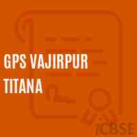 Gps Vajirpur Titana Primary School Logo