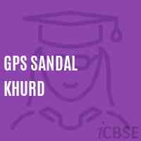 Gps Sandal Khurd Primary School Logo