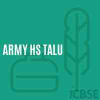 Army Hs Talu Secondary School Logo