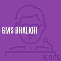 Gms Bhalkhi Middle School Logo