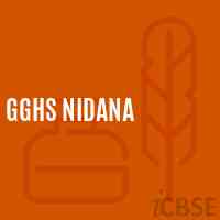Gghs Nidana Secondary School Logo