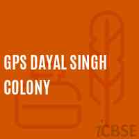 Gps Dayal Singh Colony Primary School Logo
