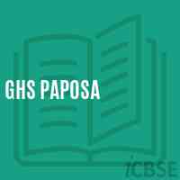 Ghs Paposa Secondary School Logo