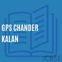 Gps Chander Kalan Primary School Logo