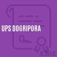 Ups Dogripora Middle School Logo