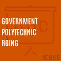 Government Polytechnic Roing College Logo