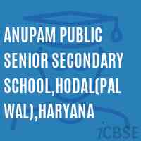 Anupam Public Senior Secondary School,Hodal(Palwal),Haryana Logo
